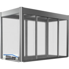 BIOHORT Gew�chshausaufsatz Florentina Maxi 2 x 1 quarzgrau