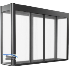 BIOHORT Gew�chshausaufsatz Florentina Maxi 2 x 0,5 dunkelgrau