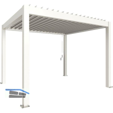 BIOHORT Pergola Gr. 3,5 x 3 wei�