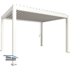 BIOHORT Pergola Gr. 4 x 3 wei�