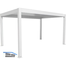 BIOHORT Pergola Gr. 4,5 x 3,5 wei�