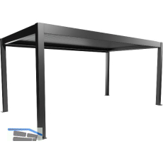 BIOHORT Pergola Gr. 5,5 x 3 dunkelgrau