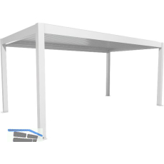 BIOHORT Pergola Gr. 5,5 x 3 wei�