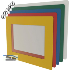 FATH Bodenfenster DIN A5 gelb 290 x 230mm