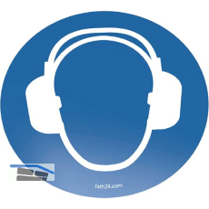 FATH Bodenschild Geh�rschutz tragen 450mm