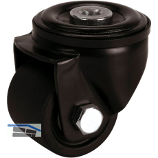 D�RNER + HELMER Lenkrolle Kunststoff Schwarz 50 mm 300 kg