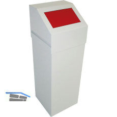 TKG Abfallbeh�lter Saubermann Deckel rot 65 Liter