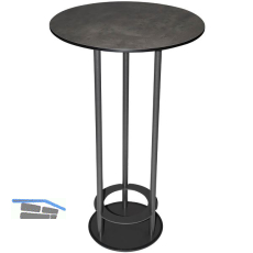 TKG Stehtisch Meeting Point graphit