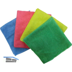 Microfasertuch Frotty Profi f�r universelle Reinigung 40 x 40 cm Farbe rot