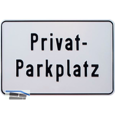 Parkplatzschild Privat-Parkplatz 300 x 200 mm