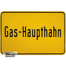 Hinweisschild Gas-Haupthahn 300 x 200 mm