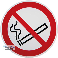 Verbotsschild Rauchen verboten Symbol rund 200 mm