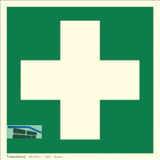Hinweisschild Erste-Hilfe-Symbol 200 x 200 mm