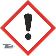 Gefahrensymbol Aufkleber Ausrufezeichen - 15 St�ck