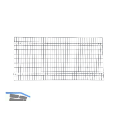 H+S Felderzaun RAL6005 gr�n kunststoffbeschichtet L�nge 2 m H�he 1,17 m