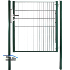 H+S Uni T�r f�r Zaunh�he 1,4 m gr�n