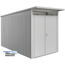 BIOHORT Ger�tehaus AvantGarde A4 silber-metallic Doppelt�r