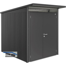 BIOHORT Ger�tehaus AvantGarde A2 dunkelgrau-metallic Doppelt�r