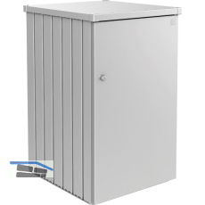 BIOHORT M�lltonnen-Box Alex 1 silber-metallic