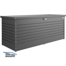 BIOHORT Gartenbox FreizeitBox 200 dunkelgrau-metallic