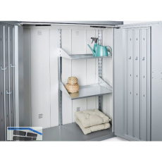BIOHORT Regale-Set Terrassenschrank Romeo M, L