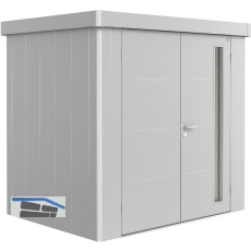 BIOHORT Ger�tehaus Neo 1B silber-metallic Doppelt�r