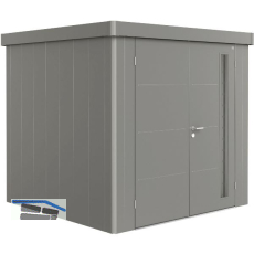 BIOHORT Ger�tehaus Neo 2B quarzgrau-metallic Doppelt�r