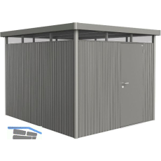 BIOHORT Ger�tehaus HighLine H5 quarzgrau-metallic