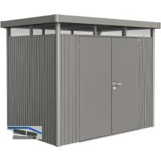 BIOHORT Ger�tehaus HighLine H2 quarzgrau-metallic Doppelt�r