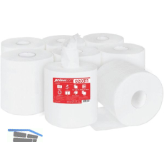 Putzpapier-Rolle Maxi primaSOFT wei� 2-lagig Packungsinhalt 6 Rollen