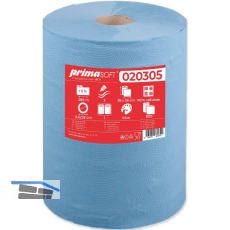 Putzpapier-Rolle IR V primaSOFT blau 3-lagig Packungsinhalt 1 Rollen