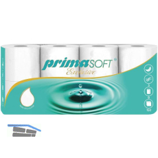 Toilettenpapier Primasoft 3-lagig, 1 PK = 8 Rollen