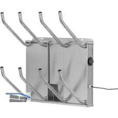 OSKARI Schuhtrockner Bora 4 breit Edelstahl