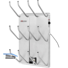 OSKARI Schuhtrockner Bora 6 breit Edelstahl