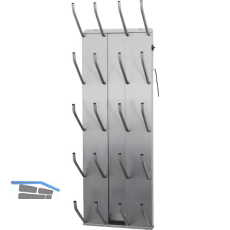 OSKARI Schuhtrockner Bora 10 Edelstahl