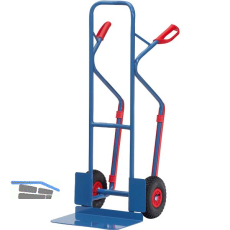 FETRA Stahl Rodel luftbereift Tragkraft 300 kg Schaufelgr��e 480 x 300 mm