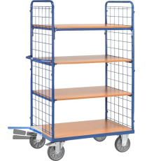 FETRA Etagenwagen mit Drahtgitter 1000 x 700 mm Tragkraft 600 kg