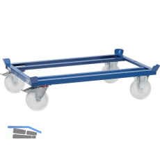 FETRA Palettenfahrgestell Ladefl�che 1210 x 810 mm Tragkraft 1050 kg