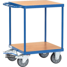 FETRA Tischwagen 2 Etagen 600 x 600 mm Tragkraft 500 kg