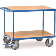 FETRA Tischwagen 2 Etagen 1200 x 800 mm Tragkraft 600 kg