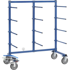 FETRA Tragarmwagen einseitig 12 Tragarme 1200 x 600 Tragkraft 500 kg