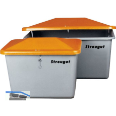 Streugutbeh�lter ohne Entnahme ohne Staplertasche 1100 Liter grau/orange