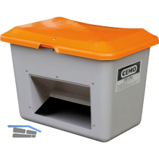 Streugutbeh�lter Plus3 mit Entnahme ohne Staplertasche 200 Liter grau/orange