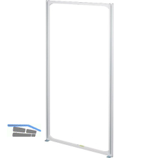 ALLIT Rahmen f�r Wandmontage 600 x 40 x 1175 mm