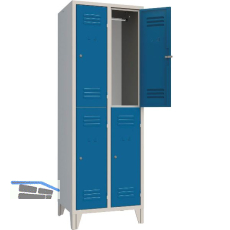 Doppelstockspind Abteilanzahl 4 RAL7035/5010