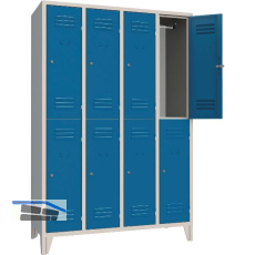 Doppelstockspind Abteilanzahl 8 RAL7035/5010