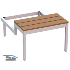 Sitzbank Garderobenschrank Breite 615 mm