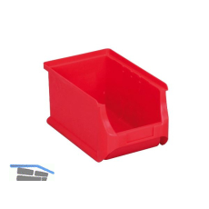 ALLIT Sichtlagerkasten Gr��e 3 Farbe rot 235 x 150 x 125 mm