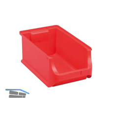 ALLIT Sichtlagerkasten Gr��e 4 Farbe rot 355 x 205 x 150 mm