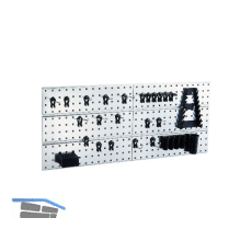 RAACO Lochwand-Paneel Set 2TWP28 mit 28 Super-Clips